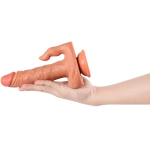 SHEQU - JULIAN DILDO ET STIMULATEUR DE CLITORIS AVEC VIBRATION ET TÃLÃCOMMANDE 16 CM